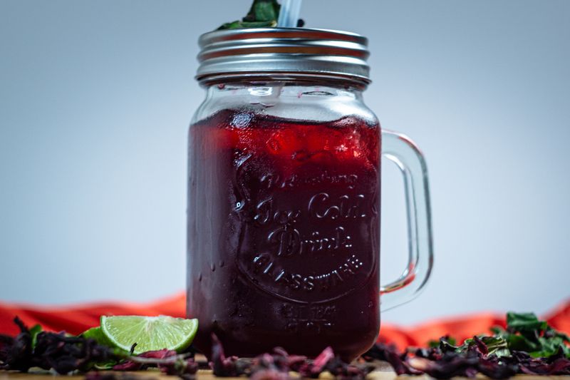 Sweet Tea in a mason jar